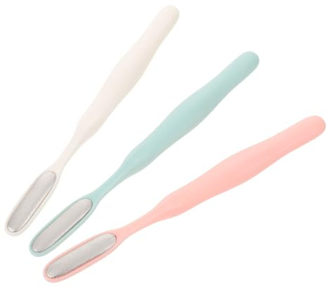Alipis 3pezzi Pietra Pomice Piedi in Acciaio Inox per Pedicure Rimozione Calli Raschietto Manuale per Piedi Strumento Esfoliante