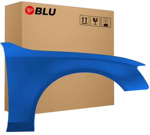 BLU Kotflügel Passend für Audi A4 B8 S4 LX5V Rechts Blau | 2007-2011 | Vorderseite Vorne | Lackiert | Einbaufertig