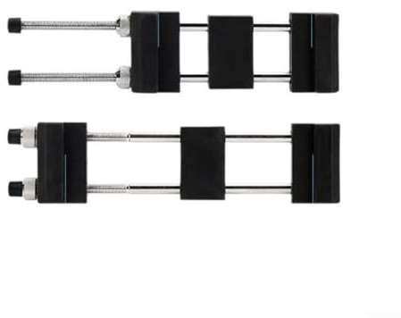 Supporto regolabile antiscivolo per pietra per affilare con ferro cromato e base in silicone per pietre per affilare, pietre ad olio e pietre smeriglio, tiene saldamente pietre da 14 a 22 cm