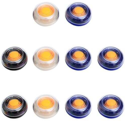 Toyvian Humidificateurs Doigts en Mousse Forme Sphérique 10 Pièces pour Hydratation et Comptage Précis au Bureau Caissiers Couleur Aléatoire