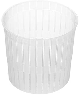 AlcoFermBrew Molde Pequeño Para queso 5x5 cm – 100 g – Para Ricotta, quesos Blandos y Producción Casera