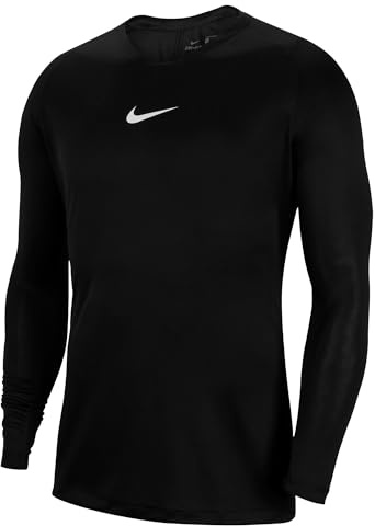 Nike - Park First Layer Top - Pull À Manches Longues Homme, Noir (Noir Blanc), 2XL