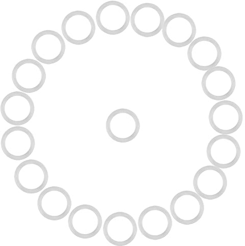 O Ring Baby Schnuller Clips, Schnullerkette Silikonring Schnullerring Silikonfür Infant Clips Adapterhalter Sichere Weiche Silikon Kettenclips Halter Ringe Dummy Zubehör Kette Adapter Shower Geschenk