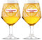 Roxley - Vasos de cristal para cerveza Cruzcampo Pint Beer Lager X2 | Lager Beer 56Cl Size Glass Man Cave | Fabricado en Reino Unido