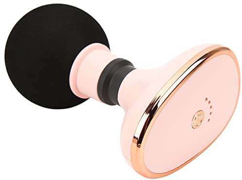 Mini-Massagegerät, 5-Gang-Vibration, Muskelentspannung, Tragbar in Handflächengröße, Muskelentlastung, Seidenweiche Haptik, Ergonomisches Griffdesign, Wiederaufladbar, Leicht,