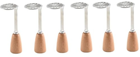TOPBATHY 6 Pcs Premere Schiacciapatate Cucina Schiacciapatate Manuale Di Patate Presser Attrezzo Della Cucina Portatile Frantoio Di Patate Strumento
