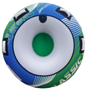 Bootsschlauch – Schwimmring für Erwachsene, aufblasbarer Schwimmer, für Jugendliche, große Erwachsene, Wasserspaß, abschleppbares Floß für Wasserski, Wakeboard, Rafting, Angeln, Kajak, See, Fluss