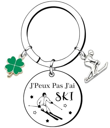 GUOYU Cadeau Fan de Basket Cadeaux Sport Cadeaux Athlètes Original Porteclef Personnalisé pour Basket Chasseur Football Golfeur Motard Ski Cycliste Rugby Cadeau