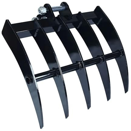 Rastrello for mini escavatore: piccoli detriti da scavatore da 0,8-2 tonnellate e attacco for la superficie del terreno