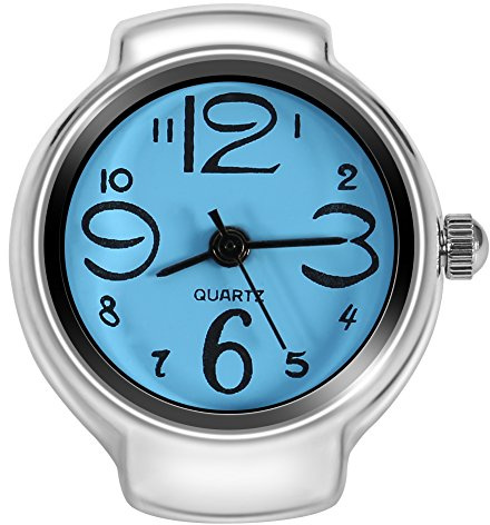 Dilwe Analoge Quarz-Armbanduhr, 8 modische Farben, für Damen und Herren
