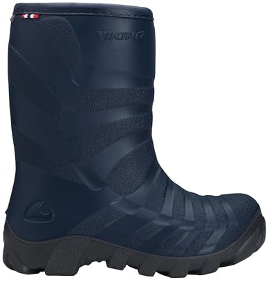 viking Mixte enfant Ultra Warm Botte de neige, Navy Charcoal, 27 EU