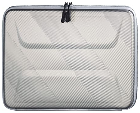 Hama Hardcase für Notebook bis 13.3 Zoll (Tablettasche, Laptoptasche für Notebook, Tablet, MacBook, Surface bis 13.3 Zoll, Hülle, Case, Laptophülle, Sleeve) Grau