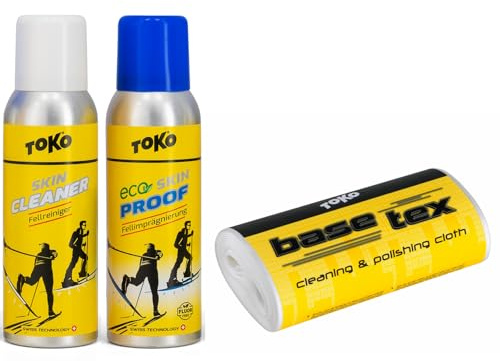 Generisch Toko Fell-Pflege-Set für Skin Ski - 3teilig