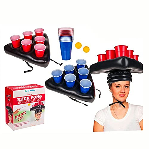 Zeus Party Drinking Game - Beer Pong con Cappello Gonfiabile