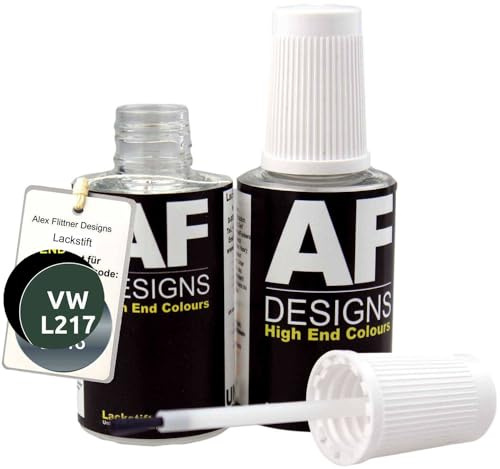 Alex Flittner Designs Lackstift für VW/Volkswagen Polizeigrün L217 schnelltrocknend 2x20ml