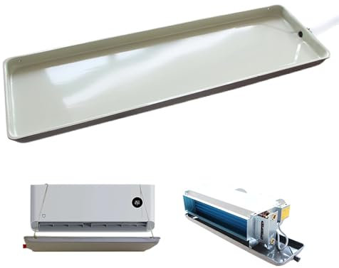 Drain Pan Iron Drip Tray Large Water Tray for Central Air Conditioning Fan Coil, Window Air Conditioner - Air Conditioner Drip Pan