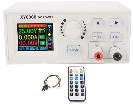 Regulador de Voltaje Variable Fuente de Alimentación CC Ajustable 6-70V a 0-60V con Control Remoto