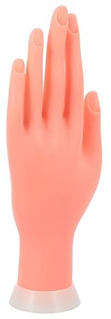 DEARMAMY Faux Main De Entraînement Réaliste Pour Art De Ongle Outil Pratique Pour Débutants