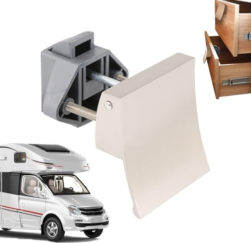 Chiusura a pulsante per armadietto, serratura senza chiave per mobili per yacht, armadietti, armadietti, cassetti, per yacht, marine, camper, soggiorno