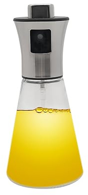 Fox Run Olive Oil Sprayer, 200 ml/6.7 ounce Glass Oil Mister Bottle