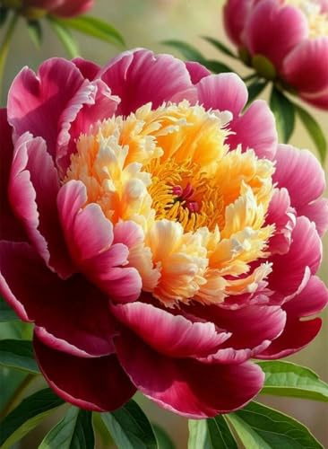 Beautiful, Gift, Luftreinigung,Pfingstrosen Pflanzen,5 years, Mysteriöse magische Glühbirne, Blumenzwiebel Mix, Winterhart pflanzen-10 Pfingstrosen Zwiebeln-D