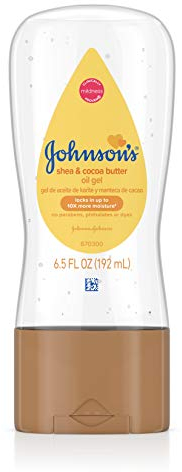 Johnson's Baby Oil Gel - Shea & Cocoa Butter - 6.5 oz by Johnson's