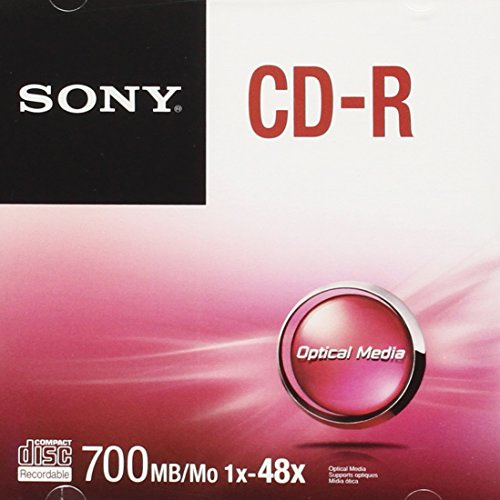 Sony CDQ80SJ CD-R, 48x, Grigio