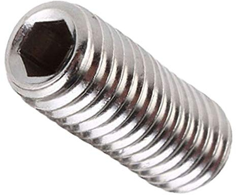Yudesun M1.6 M2 M2.5 Acero Inoxidable Hexagonal Tornillos de Fijación - Rosca Métrica Llave Allen Clavos Prisioneros Tornillos Sin Cabeza