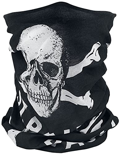 FC St. Pauli Totenkopf Unisex Schlauchschal schwarz/weiß