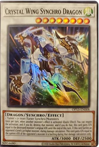 Crystal Wing Synchro Dragon - OP13-EN008 - OTS Turnierpaket 13 - Super Rare