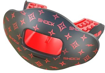 Shock Doctor Max Airflow LG Farbe Schwarz/Rot Lux