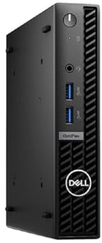 Dell OptiPlex 7010 Intel Core i5-12500T 16GB DDR4 512GB SSD Windows 11 Pro MFF Mini PC Black