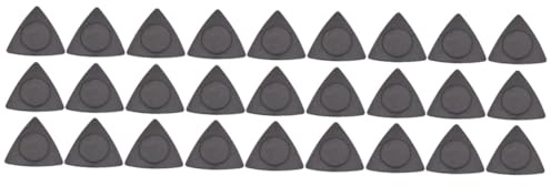 SAFIGLE 60stücke Folk-gitarren-picks Rutschfeste Abs-materialien Dreieckige Form Ergonomisches Design Für Musiker Schwarz Für Akustik Gitarre