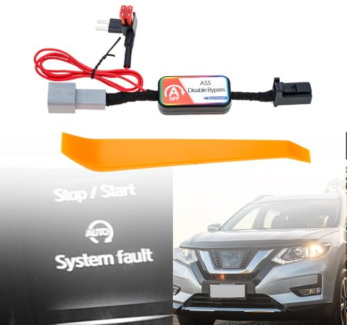 NSLUMO Auto arranque freno desactivador dispositivo para N/issan X-Trail, | Frontier automático freno arranque motor sistema anulador dispositivo cable 1Pcs motor sistema anulador cable