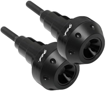 HZBHD Sturzschutz Sturzschutz Für Motorräder, Sturzpad, Sturzschutz, Sturzkugel Für Yamaha FZ-1 FZ-6 FZ-8 FZ1 FZ6 FZ8 FZ 1 6 8 Crashschutz(Schwarz,X-2)