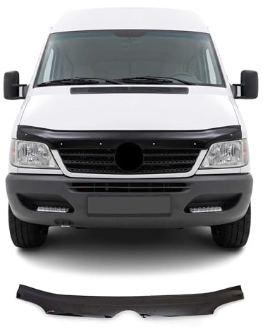 OMAC Motorhaube Deflektor für Mercedes Sprinter W901 2006-2020 | Motorhaubenschutz, Insektenschutz
