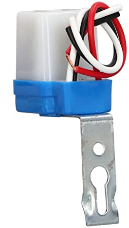 Mavaol Outdoor Light Sensor Dämmerung zum Dämmerschalter, photosensitive Steuerung, wetterfeste und einfache Installation, für Hof, Auffahrt, Straßenlaternen