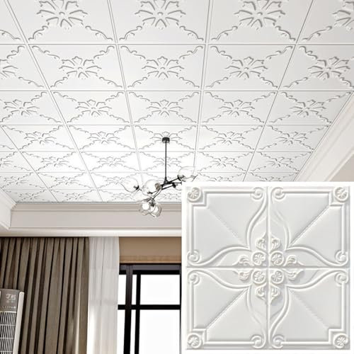 MLHDZ 45 pannelli da parete 3D da staccare e incollare - Carta da parati in schiuma impermeabile stampabile per camera da letto, bagno, cucina