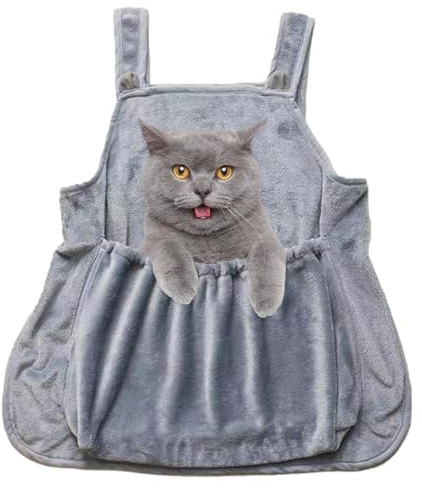 Cat Apron Carrier | Arctic Fleece Peece PET CAPRON Apron GAT Sling