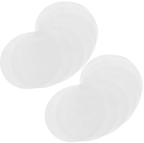 LRXIYODE 200 Discos Limpiadores Faciales De Tela No Tejida Desmaquillantes Blancos