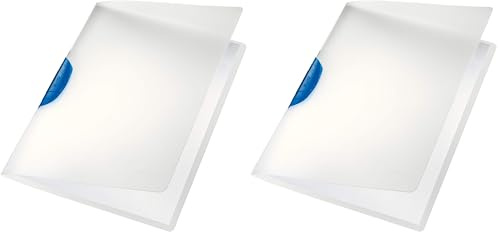 Leitz Klemmmappe ColorClip (A4, PP) blau (Packung mit 2)