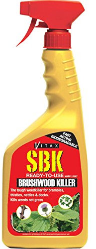 Vitax SBK 750ml Ready-to-Use Brushwood Killer Tough Weedkiller