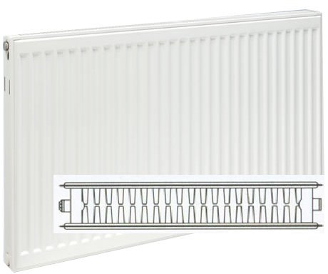 Ultraheat Double Convector - 7743 BTU's - Size 500mm high x 1400mm Wide