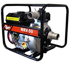 Motores Campeón MRV-50 Motobomba Autoaspirante a Gasolina de 4 Tiempos, Caudal Máximo de 30000 Litros/Hora