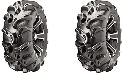 Set of 2 ITP Mega Mayhem Rear Tires 27x11-14 6-ply