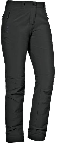 Schöffel Damen Pants Engadin W, warme und wasserabweisende Wanderhose für Frauen, Outdoor Hose mit weichem Futter