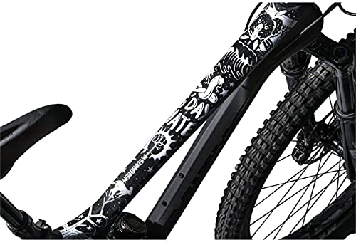 DYEDBRO MTB-Rahmenschutzfolie Weiß