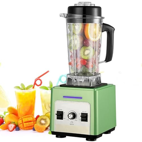 ADITAM Blender Multifonctionnel avec Couvercle Anti-éclaboussures, Smoothie Commercial Lait De Soja Ménage Centrifugeuse, Jus De Glace Pilée Agitant Cuisson Mur Disjoncteur Avoir Une Ligne