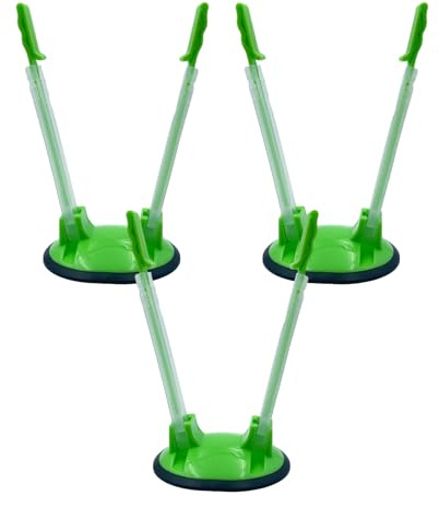 Soportes ajustables para bolsas, Bolsas Alimentos soportes，Antideslizante Soporte Bolsas de Sándwich, Para Bolsas de Comida y Bolsas de Plástico para Congelador (3 Piezas)