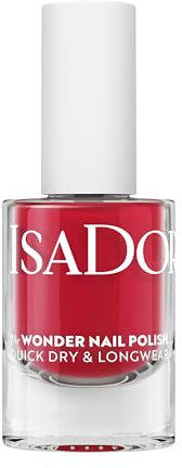IsaDora Nagellack schnelltrocknend - Langanhaltend und einfach aufzutragen - Individuelles Nageldesign - Veganer Nagellack - Nail Polish in verschiedenen Farben - 164 Crimson Red